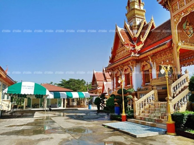 Ngôi chùa nơi diễn ra tang lễ của Á hậu Thái Lan 2005 - Nursara Suknamai