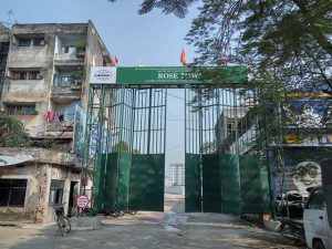 Tái khởi động dự án Rose Town, nhưng chủ đầu tư đang nợ tới hơn 400 tỷ đồng tiền sử dụng đất.