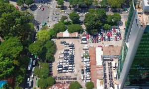 "Đất vàng" làm bãi gửi xe