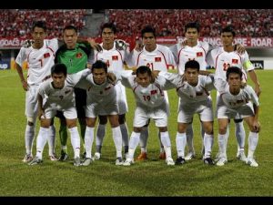 Đội tuyển Việt Nam tham gia AFF Suzuki Cup 2008.