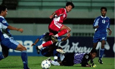Việt Nam đánh bại Philippines 4-1 ở vòng bảng AFF Cup 2002.