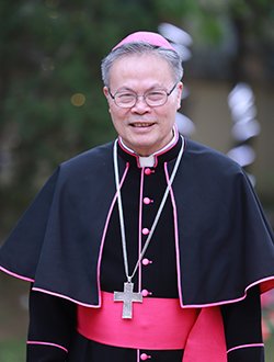 Đức Tổng Giám mục Giuse Nguyễn Chí Linh - Chủ tịch Hội đồng Giám mục Việt Nam. Ảnh: Nguyễn Đông.