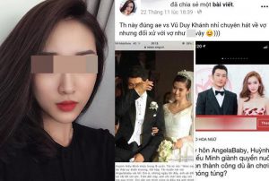 Gần đây, khi bị một anti fan công kích, bôi nhọ danh dự trên một fanpage dành riêng cho người Tuyên Quang, nam ca sĩ Vũ Duy Khánh đã bức xúc đáp trả và tuyên bố “Tôi đang nhờ người lên Tuyên Quang tìm gặp cô bé này. Phải tóm bằng được để làm bài học cho những kẻ khác”. Nam ca sĩ cho biết, những lần bị anti-fan đặt điều nói xấu trước đây, anh đều bỏ qua vì họ chỉ dùng nick ảo hoặc tài khoản trôi nổi. Tuy nhiên, lần này anh muốn làm cho ra lẽ vì người bôi nhọ anh cũng tham gia showbiz: “Là người của công chúng sẽ có tác động lớn đến dân mạng. Chỉ cần 10 người Tuyên Quang đọc được status của bạn ấy mà 9 người chia sẻ, rồi hiểu sao thì chết tôi rồi”.