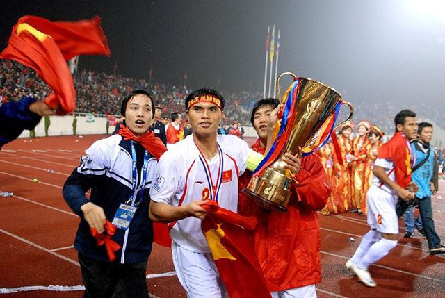 Việt Nam vô địch AFF Cup 2008 sau khi giành lợi thế ở lượt đi