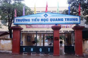 Trường Tiểu học Quang Trung, quận Đống Đa (Hà Nội).
