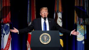 Tổng thống Mỹ Donald Trump. Ảnh: Reuters.