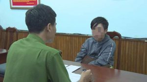 Phạm Ngọc Nam tại cơ quan điều tra