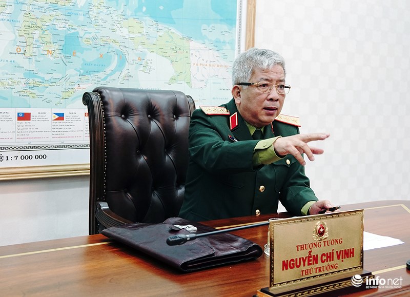 Thượng tướng Nguyễn Chí Vịnh - Thứ trưởng Bộ Quốc phòng.