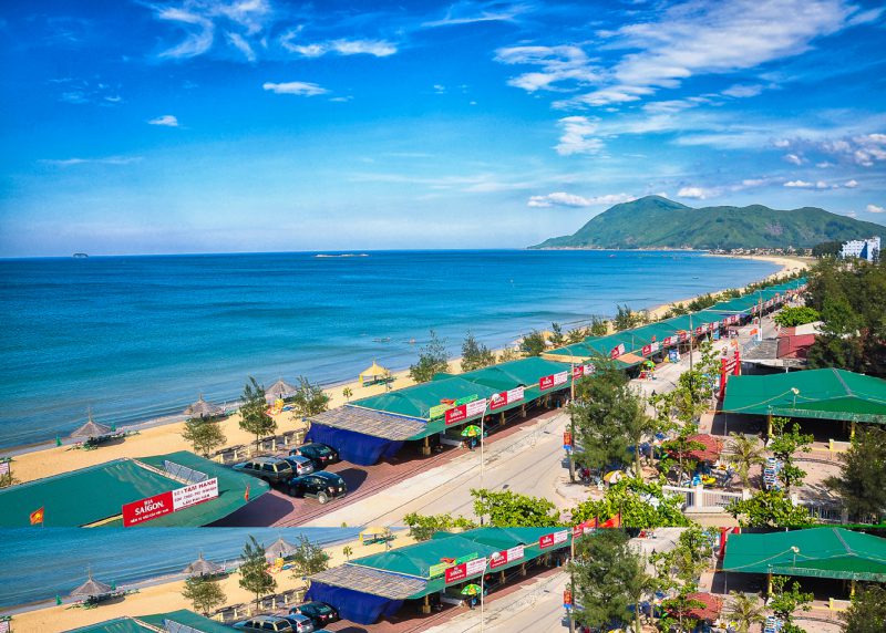 Khu du lịch biển Thiên Cầm sẳn sàng cho mùa du lịch biển năm 2018.