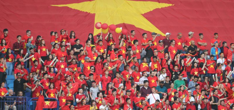 CĐV Việt Nam cũng gây ấn tượng tại Asian Cup 2019. (Ảnh: AFC) 