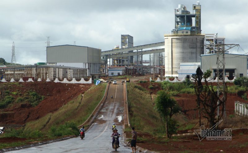 Nhà máy sản xuất Alumin nơi xảy ra sự cố rơi thang máy khiến 2 công nhân tử vong