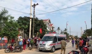 Hiện trường vụ tai nạn