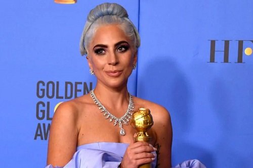 Lady Gaga có lễ trao giải Quả Cầu Vàng không như ý (chỉ thắng hạng mục bài hát gốc). Ảnh: AFP.
