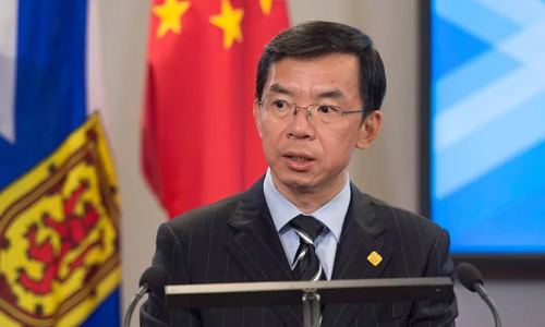 Đại sứ Trung Quốc tại Canada Lô Sa Dã. Ảnh: The Canadian Press.