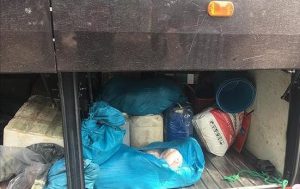 Thịt thối được phát hiện trên xe khách