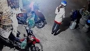 Hình ảnh nữ sinh viên Cao Mỹ D. trước khi bị mất tích - Ảnh cắt từ clip