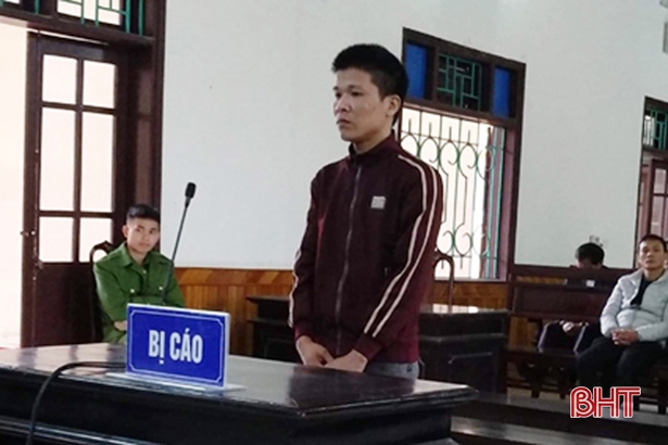 Bị cáo Mai Đình Dương tại phiên xét xử