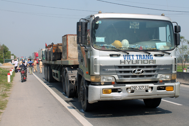 Hiện trường vụ tai nạn