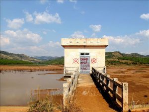 Nhiều hạng mục tại công trình thủy lợi Đắk Ngo chưa thi công nhưng đã thực hiện việc thanh toán.