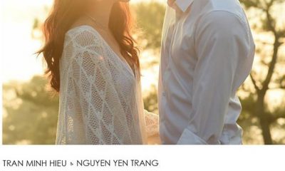 Thiệp cưới của Yến Trang được cựu thành viên nhóm Mây Trắng hé lộ.