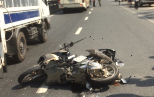 Hiện trường vụ tai nạn