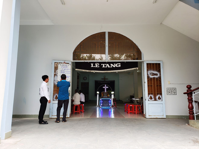 Tang lễ nạn nhân Lê Hoài Bảo được tổ chức tại Hội thánh Tin Lành Việt Nam - Chi hội Hậu Nghĩa