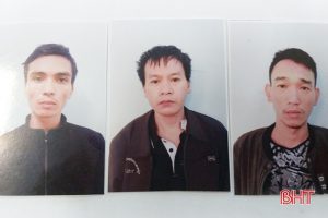Các đối tượng bị khởi tố, bắt giam