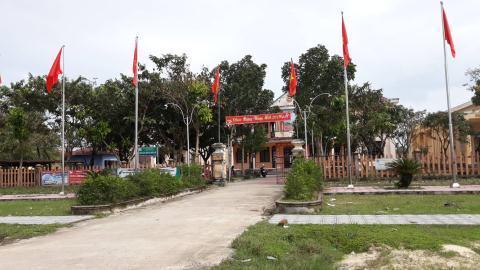 Trụ sở UBND xã Điền Lộc.