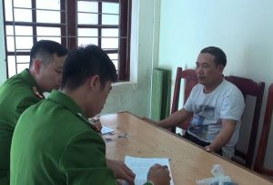 Nghi phạm đánh mìn bị Cơ quan cảnh sát điều tra bắt giữ.
