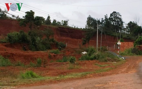 Khu vực đất quốc phòng đã được UBND huyện Tuy Đức cấp sổ đỏ