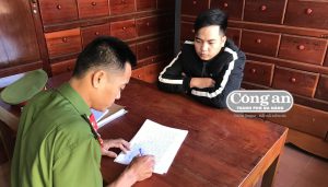 Chu Xuân Hiệu tại CAH Đắk Song.