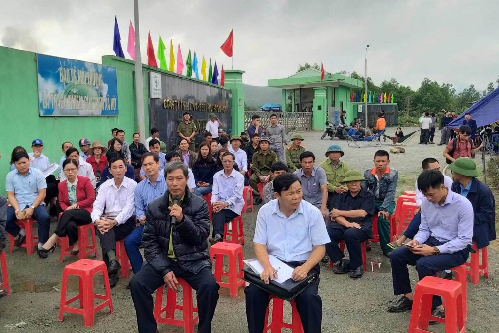 Người dân phản ánh bức xúc với lãnh đạo huyện Kỳ Anh