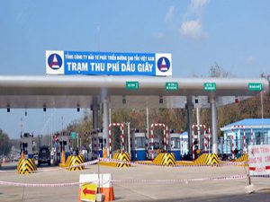Trạm thu phí Dầu Giây do VEC quản lý.