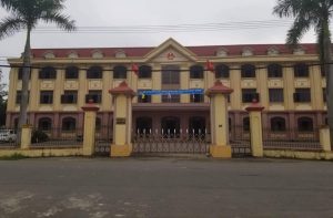 Trụ sở UBND huyện Can Lộc.