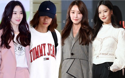 Một loạt mỹ nhân của làng giải trí xứ Hàn bị liên đới vì scandal của Jung Joon Young (người thứ 2 từ trái qua)