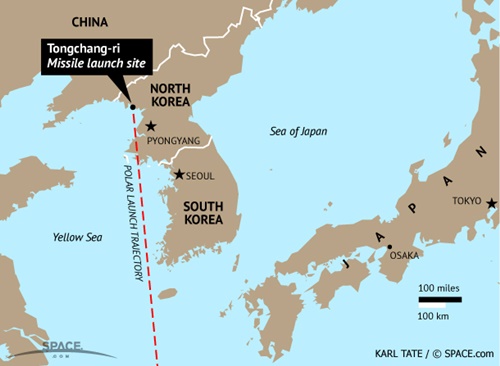 Triều Tiên khôi phục bãi phóng tên lửa
