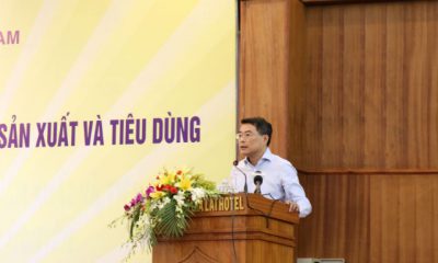 Thống đốc Lê Minh Hưng phát biểu chỉ đạo tại Hội nghị triển khai các giải pháp mở rộng tín dụng phục vụ sản xuất và tiêu dùng nhằm hạn chế tín dụng đen