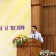 Thống đốc Lê Minh Hưng phát biểu chỉ đạo tại Hội nghị triển khai các giải pháp mở rộng tín dụng phục vụ sản xuất và tiêu dùng nhằm hạn chế tín dụng đen