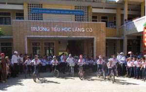 Trường Tiểu học Lăng Cô, địa điểm xảy ra vụ việc. Ảnh: Trần Hòe.