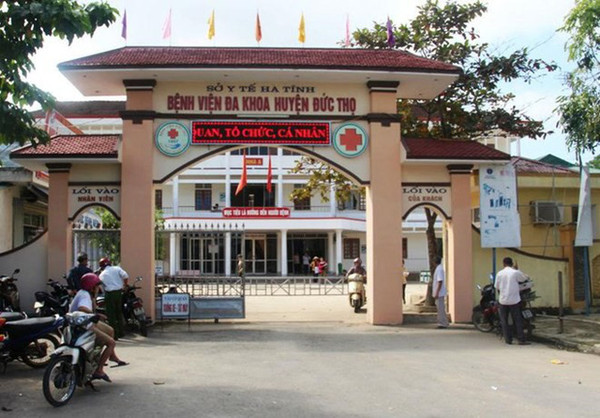 Bệnh viện Đa khoa huyện Đức Thọ, nơi bác sĩ L. công tác