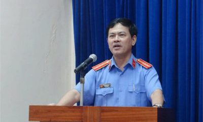 Ông Linh trong một buổi phát biểu khi còn đương chức.