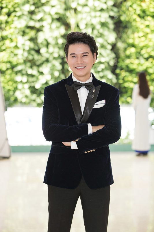 MC Vũ Mạnh Cường đồng hành cùng Á hậu Diễm Trang trong vai trò MC. 