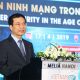 Bộ trưởng Thông tin và Truyền thông Nguyễn Mạnh Hùng phát biểu tại lễ khai mạc Vietnam Security Summit 2019.