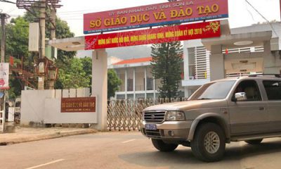 Trụ sở Sở GD-ĐT tỉnh Sơn La, nơi có nhiều cán bộ bị khởi tố liên quan đến vụ gian lận điểm thi THPT quốc gia năm 2018 - Ảnh: Nguyễn Hưởng