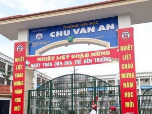 Trường Tiểu học Chu Văn An.