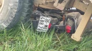 Hiện trường một vụ tai nạn giao thông. Ảnh minh họa. (Nguồn: TTXVN)