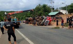 Hiện trường vụ tai nạn