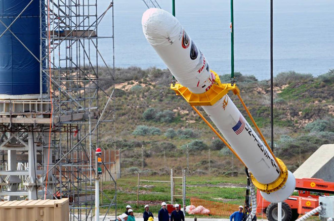 Dự án phóng vệ tinh Glory năm 2011 thất bại vì nhôm không đạt chuẩn. Ảnh: NASA
