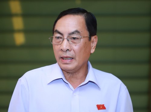Ông Phạm Văn Hoà - Uỷ viên Uỷ ban Pháp luật, Phó đoàn đại biểu Quốc hội tỉnh Đồng Tháp. Ảnh: Quang Phúc