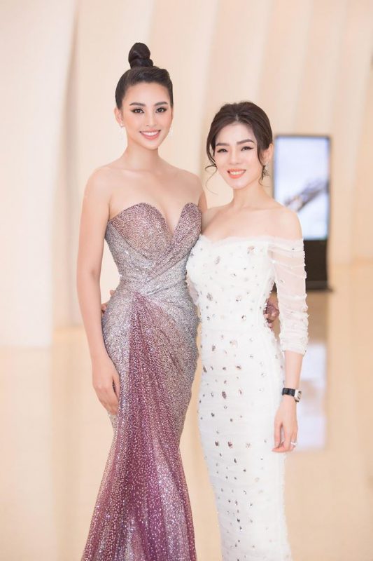 Hoa hậu Trần Tiểu Vi và ca sĩ Lệ Quyên